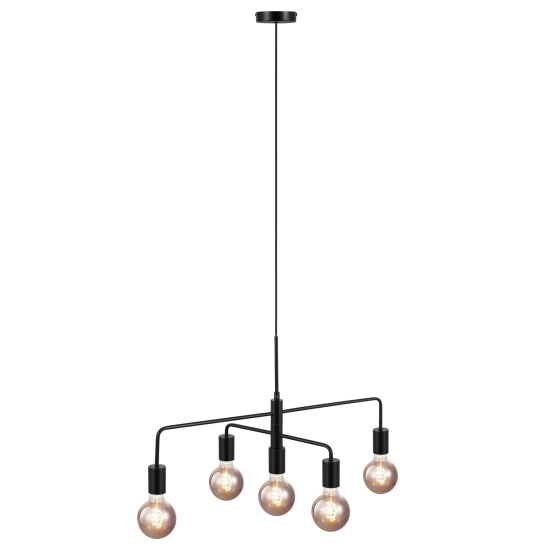 kinkiecik.pl Czarna lampa wisząca Gloom - Nordlux 2113053003